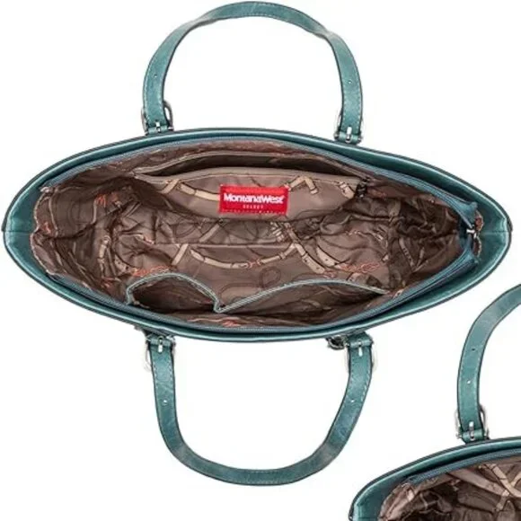 Montana West - Embossed Tote Bag - Picture 5 of 7